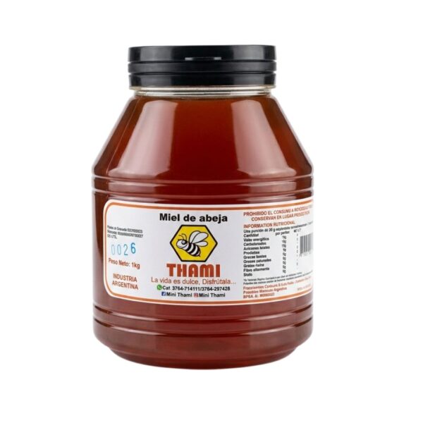 MIEL DE ABEJA THAMI 1kg.