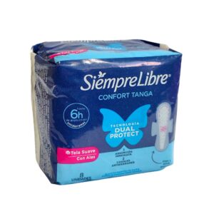 TOALLA S.LIBRE TANGA TELA SUAVE 8u.
