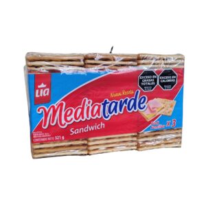 7790040143005 GALLETITA LIA M.TARDE SAND.NVA REC.321gr.