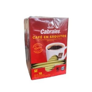 7790550011290 CAFE CABRALES SAQUITO ENSOBRA.18u.