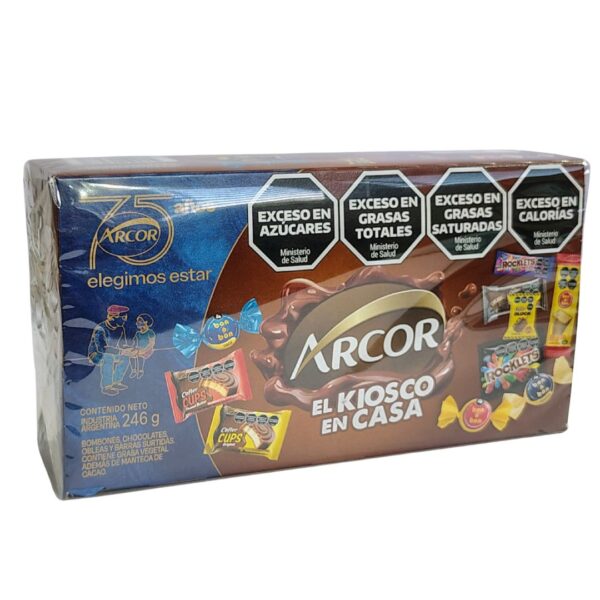 CHOCOLATE ARCOR EL KIOSCO.CJA.246gr.