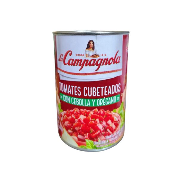 TOMATE CAMPAGNOLA CUB.C/CEB./OREG.400gr.