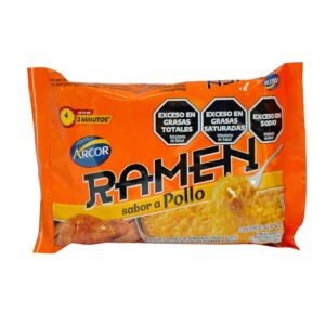 7790580149963 FIDEO ARCOR RAMEN SABOR POLLO 70gr.