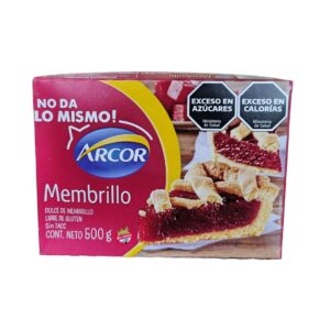 DULCE ARCOR MEMBRILLO ESTUCHE 500gr.