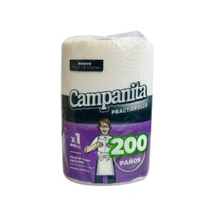 7791070005615 ROLLO COC.CAMPANITA PRACTIROLLO D/H 200PAN.