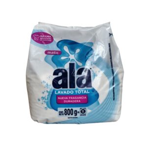 7791290792081 ALA POLVO MATIC ECO-LAVADO 800gr.