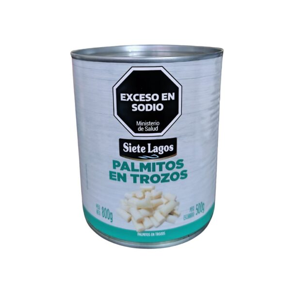 PALMITOS SIETE LAGOS TROZOS 800gr