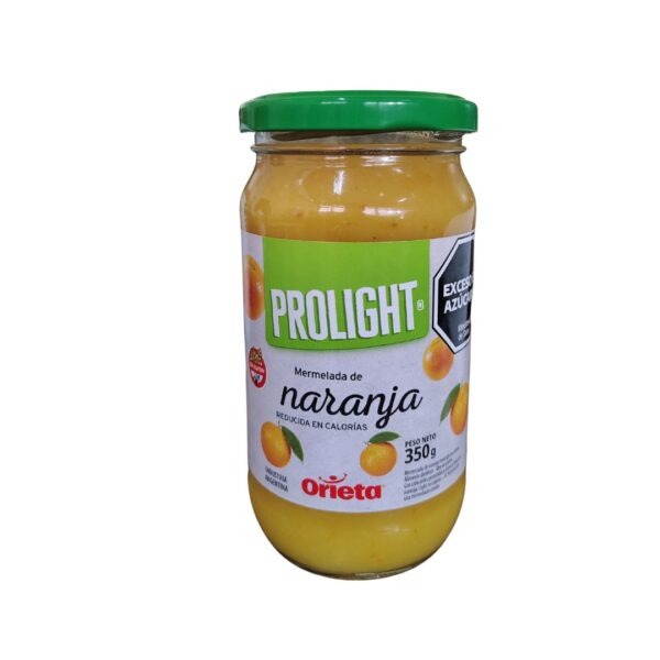MERMELADA ORIETA PRO LIGHT NARAN.350gr.