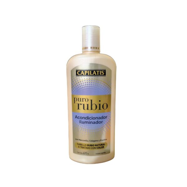 ACOND.CAPILATIS PURO RUBIO 420ml.