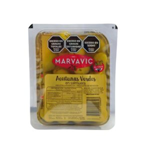 7793551000607 ACEITUNA MARVAVIC SALM.VDE.BAND.200gr