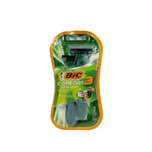 MAQUINA AFEITAR BIC COMF.3 SENS.x 2 u.