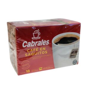 7790550011290 CAFE CABRALES SAQUITO ENSOBRA.18u.