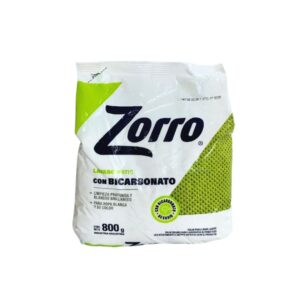 7790990003848 POLVO P/LAV.ROPA ZORRO BICARB.MATIC 800gr.