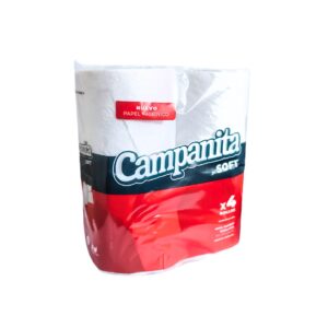 7791070000078 PAPEL HIGIENICO CAMPANITA SOFT H/S 4x30mt.