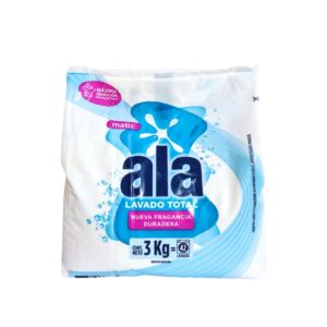 7791290792104 ALA POLVO MATIC ECOLAVADO 3kg.