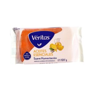 7791520004137 JABON VERITAS GLICERINA ACEITES 120 gr.
