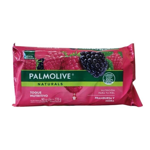 7509546683393 JABON PALMOLIVE TOQUE NUTRITIVO 3X90gr.