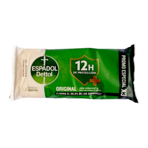 7798339190112 JABON ESPADOL DETTOL ORIGINAL 3x80gr.