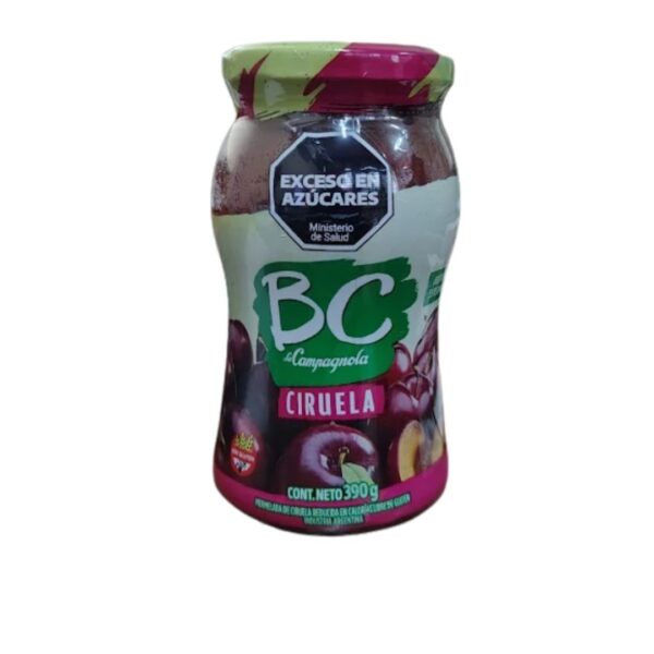 MERMELADA LA CAMPAG.BC CIRUELA 390gr.