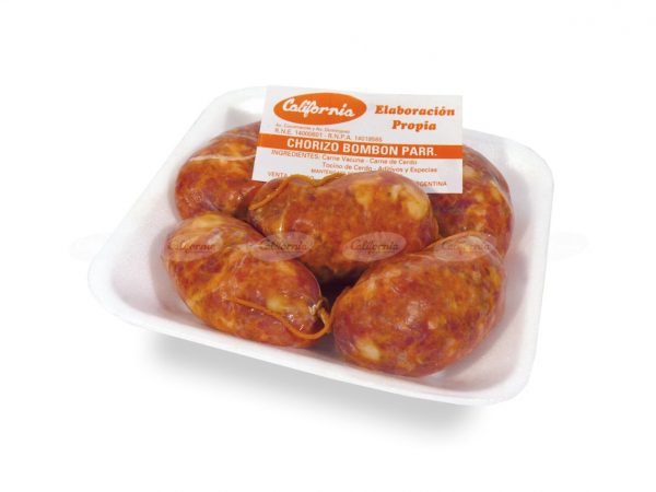 CHORIZO BOMBON ELABORACION PROPIA kg.