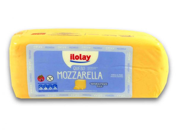QUESO ILOLAY MUZZARELLA BARRA kg.