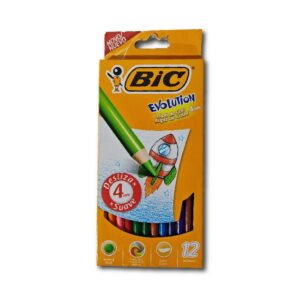 LAPICES COL.BIC EVOLUTION 4mm 12un.(566)