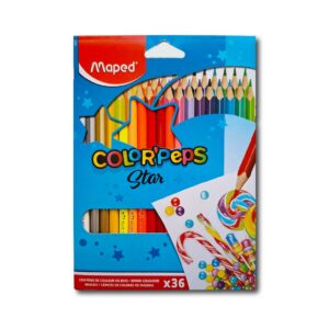 LAPICES MAPED COLORPEPS EST.36un 173