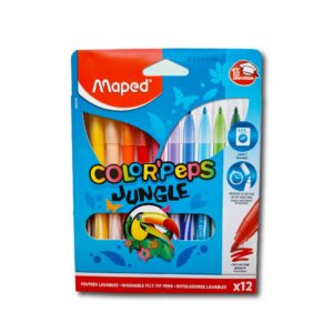 ROTULADORES COLOR PEPS JUNGLE 12un