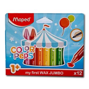 CERA GRASA COLORPEPS MAXI 12un.