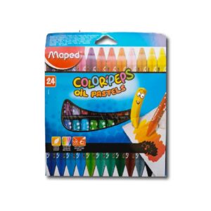 CERA PASTELES COLOR PEPS OLEO 24un