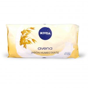 JABON NIVEA HUMECTANTE AVENA 3x125gr.