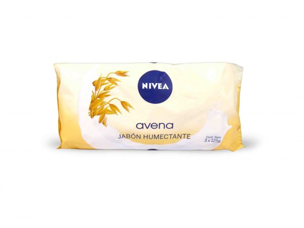JABON NIVEA HUMECTANTE AVENA 3x125gr.