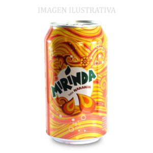 GASEOSA MIRINDA NARANJA LATA 354ml.(BAR)