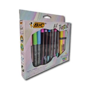 KIT BIC PASTEL X 12