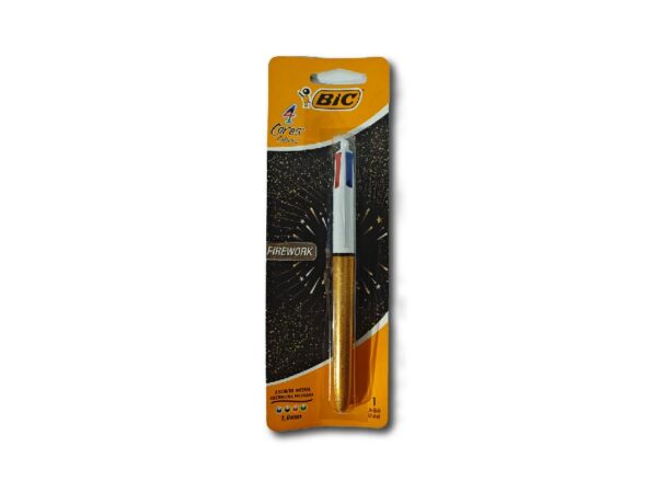 BOLIGRAFO BIC 4 COLORES FIREWORK