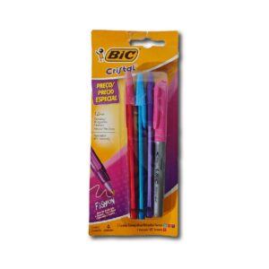 KIT BIC CRISTAL FASHION 4u.