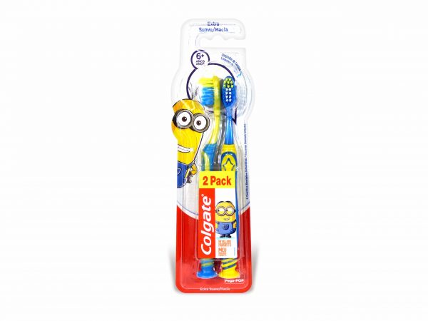 CEPILLO DENTAL COLGATE INF.MINIONS 6A 2 u.