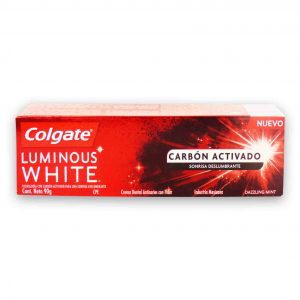 CREMA DENTAL COLGATE LUM.W.CARBON 90gr.