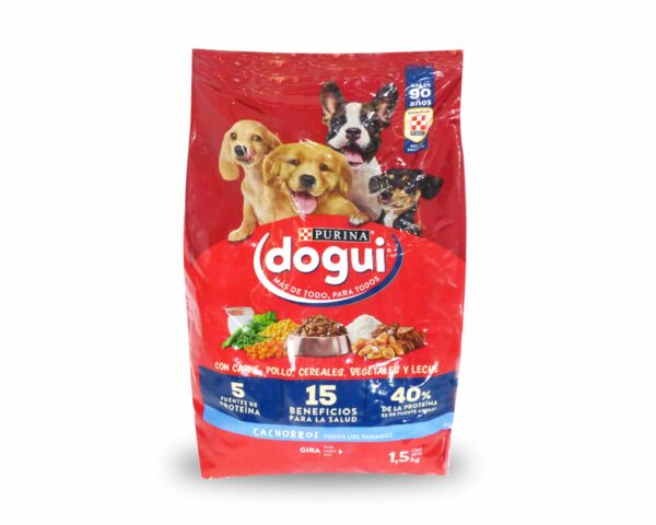 ALIMENTO PERRO DOGUI CACHORROS 1.5kg.