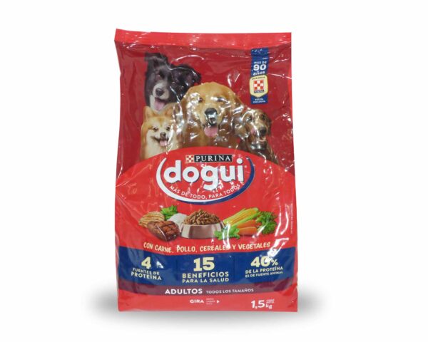 ALIMENTO PERRO DOGUI CAR/CER/AR.1.5kg.