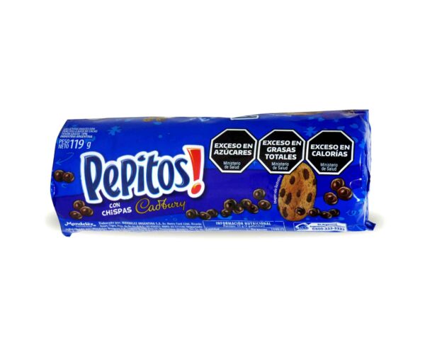 GALLETITA PEPITOS C/CHISPAS CADBURY 119gr.