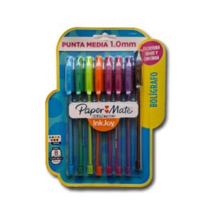 BOLIGRAFO PAPER M.INKJOY SURT.8u.(3853))