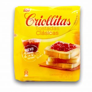 TOSTADAS CRIOLLITAS CLASICAS 195gr.