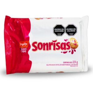 GALLETITA SONRISAS FRAMBUESA 324gr