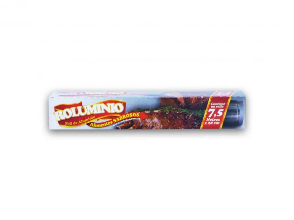 ROLUMINIO 7.5mts x 28cm.