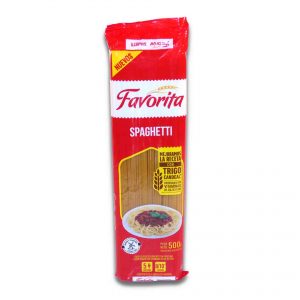 FIDEO FAVORITA FORT.SPAGHETTI 500gr.