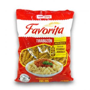 FIDEO FAVORITA FORT.TIRABUZON 500gr.