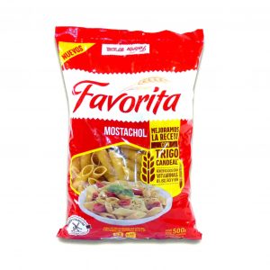 FIDEO FAVORITA FORT.MOSTACHOL N/R 500gr.