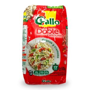 ARROZ GALLO DOBLE CAROL.100% REC.500gr.