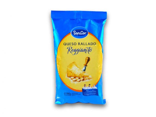 QUESO RALLADO SANCOR REGGIAN.190gr.